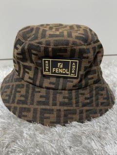 ●【中古】FENDI ズッカ柄コーティングバケットハット ファブリックハット 楽天市場】【8/1～3限定・最大2万円OFFクーポン配布中】FENDI