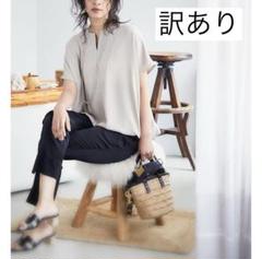 オアーノ 半袖バルーンブラウス ベージュ M オアーノ半袖バルーンブラウスのご紹介です | owauno