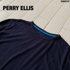 PERRYELLISペリーエリスサーマルシャツUS古着アメカジネイビー