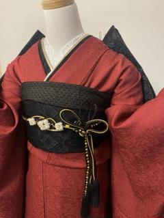 新品　振袖フルセット　えんじ　無地振袖 2025年最新】振袖フルセット 無地の人気アイテム - メルカリ