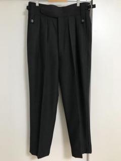 NEAT ニート T/W Serge Beltless ベルトレススラックス