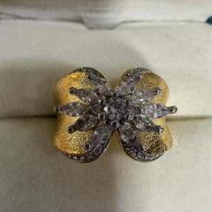 遺品整理 金 K18 3.25ct 刻印 ゴールド ダイヤモンド リング