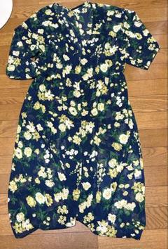 LOWRYS FARM ローリーズファーム☆花柄シフォンロングカーディガン