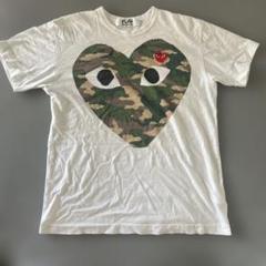 迷彩 PLAY Comme des Garcons プレイコムデギャルソンシャツ Comme Des Garçons Play ロゴ Tシャツ 通販 - FARFETCH
