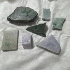 翡翠原石セット 多色 ルース