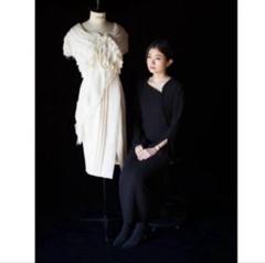 Mame asymmetrical collar long dress サイズ2