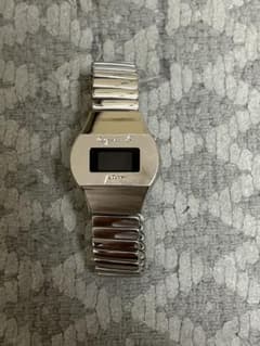 アニエスベー デジタル腕時計 ステンレスシルバー - メルカリ 