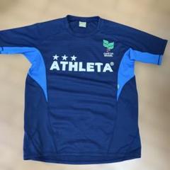 ATHLETA ネイビー M シャツ - メルカリ