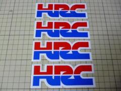 HRC ステッカー 4枚/111×40mm HONDA RACING ホンダ