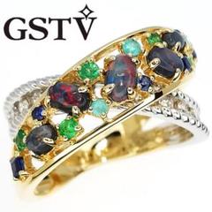 【2025年】エレガントファッションを上品に着 GSTV K18Pt メルカリ - リング ダイヤ マルチストーン アクセサリー