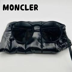 新品未使用　モンクレール　サングラス 未使用 MONCLER モンクレール サングラス ボストン ブラック