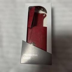KAZARAケース レッドiQOSイルマワンカバー