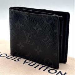 美品!! ルイヴィトン ダミエポル トフォイユ マルコ 財布 折り財布 ☆極美品☆新型☆ルイヴィトン 折り財布 ポルトフォイユマルコNM
