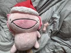 からめる クリスマスBIGぬいぐるみ 置物