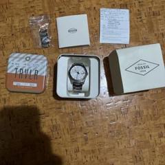 FOSSIL TRVLR シルバー 時計