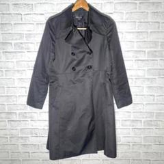 【CLEAR IMPRESSION】ロングコート (3号) 黒 オーバーサイズ