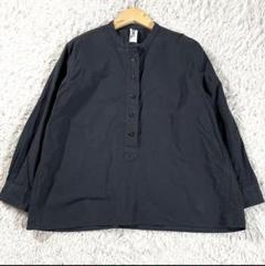 MARGARET HOWELL ノーカラー　リネンシャツ　日本製 M112 MARGARET HOWELL ノーカラー リネンシャツ 日本製 M112