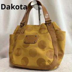 【極美品】Dakota キャンバスレザー　ピット　スモール帆布トートハンドバッグのサムネイル