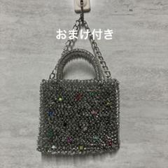 アンテプリマ風ワイヤーミニバッグ　ハンドメイド