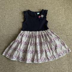 【美品】TOCCAキッズ120サイズリボンワンピース TOCCA ワンピース 120 お受験 紺 リボン 七五三 紺 長袖 - メルカリ