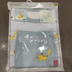 超話題新作 りん様専用 ユニクロ ドライパジャマ ポケモン ブルー イエロー ベビーパジャマ