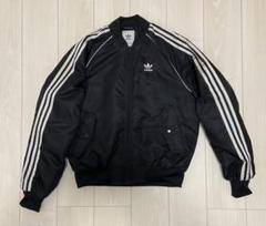 adidas n2b フライトジャケットトレフォイルma-1 黒 アディダス N2-B フライトジャケット トレフォイル ma-1 黒