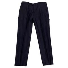 美品⭐️PRADA プラダ　ストレートパンツ　スラックス　ブラック 楽天市場】PRADA プラダ 22SS トライアングルパッチスラックス