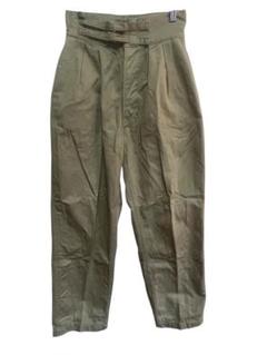 leno ハーフパンツグルカパンツ 緑 春 夏 ベルト おしゃれ古着 LENO｜グルカショートトラウザーズ”Gurkha Short Trousers” leno