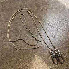 ゴールドチェーンストラップ