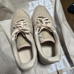 ベージュ スエード スニーカNIKE ナイキ air AIR エアフォースワン