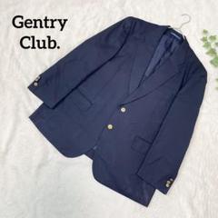 Gentry Club.✩テーラードジャケット 羽織 ネイビー ビジネス ウール