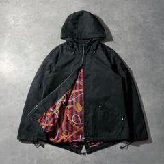 90s〜 RALPH LAUREN black short m-65 裏総柄