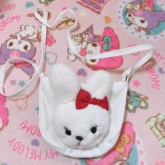 シャーリーテンプル うさぎぬいぐるみ ポシェット シャーリーテンプル ノベルティ うさぎ ぬいぐるみ ポシェット