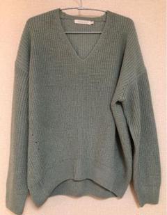 AMERICAN HOLIC Vネック春ニット