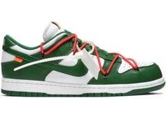 Off White Nike Dunk Low Green US10 28cm
