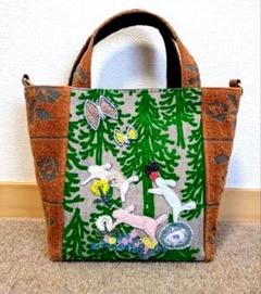 ミナペルホネントートバッグ　　　　　両面素敵です！ハンドメイド it-65a6585914862-1200.jpg