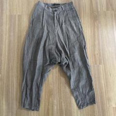 リミフゥ　サルエルパンツ　ボーダー　白黒　ペチコート付き リミフゥ サルエルパンツ ボーダー 白黒 ペチコート付き - メルカリ