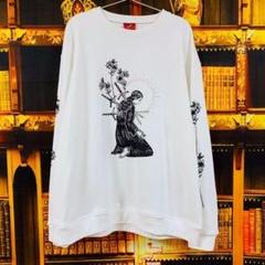 ⍭tarot card⍭ スウェット 白 モード 春 長袖 メンズ トレーナー
