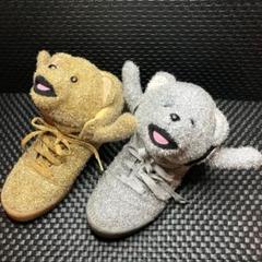 【新品】アディダス ジェレミースコット　シルバー テディベア くま　ハイカット 今夜11月15日00時より販売開始】 アディダス オリジナルス バイ