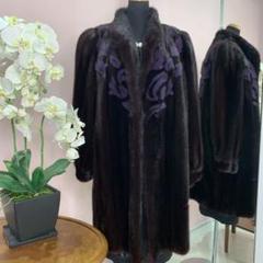 【未使用】毛皮 ロングコート ミンク ブラウン SAGA MINK 着丈84cm 楽天市場】SAGAミンク カシミヤ 100％ コート レディース ロング