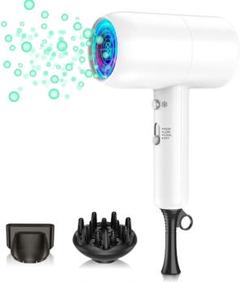 ヘアドライヤー 大風量 ドライヤー マイナスイオンケア 1200W H219
