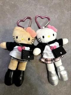 【即日発送】ハローキティ　スタイルアップマスコット　足長キティ　日焼けキティ2個