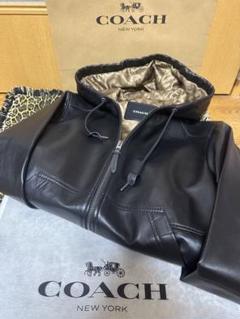 未使用級 COACH コーチ 本革 牛革 レザージャケット L相当 2025年最新】コーチ ライダース の人気アイテム - メルカリ