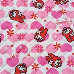 激レア！希少！サンリオ　チェリーナチェリーネ　生地　キルティング　レトロ 希少 Sanrio サンリオ チェリーナチェリーネ キルティング生地