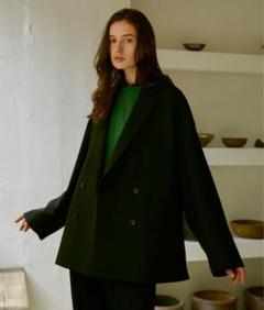 Oversized double-breasted jacket/オーバーサイズダブル