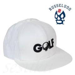 新品未使用‼️タグ付き‼️未開封‼️RUSSELUNO ラッセルノ ルチャ キャップ ラッセルノ ゴルフ Russeluno GOLF 刺繍 CAP キャップ 帽子