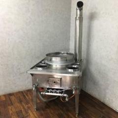 そばかまど そば釜 かまど W89.5×D105×H196cm 茹で麺機