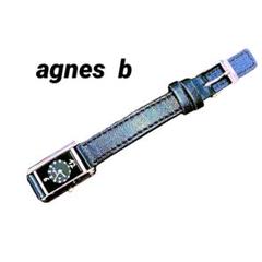 agnes b. - 【稼働品】agnis b. レディース腕時計 新品ベルトの