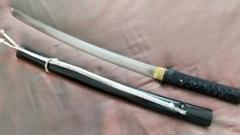 【小柄櫃あり】模造刀 直刃紋下緒 脇差 舞踊 喰出し鍔 模擬刀 拵え sword 小柄櫃あり】模造刀 直刃紋下緒 脇差 舞踊 喰出し鍔 模擬刀 拵え