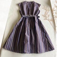 UNRELISH レジメンタルストライプワンピース M アンレリッシュ